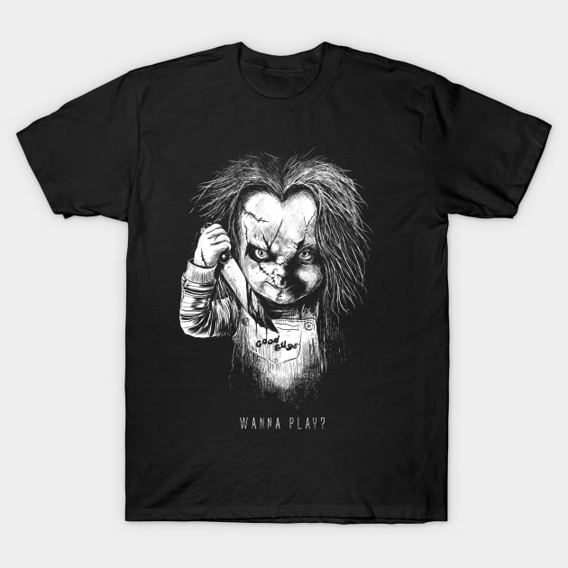 Wanna play? T-Shirt by bstgraph